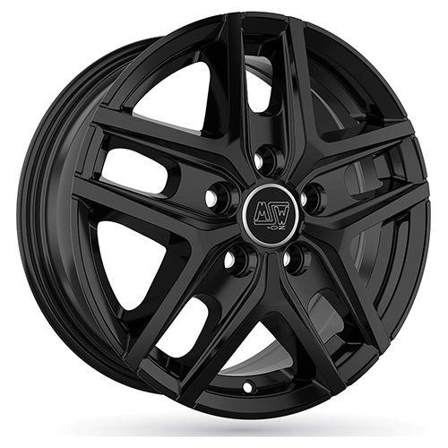 MSW (OZ) MSW 40 VAN gloss black 6.5Jx16 5x120 ET50