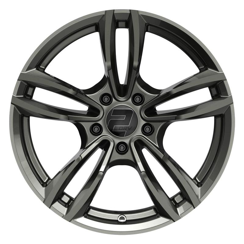WHEELWORLD-2DRV WH29 dark gunmetal full painted 8.5Jx18 5x112 ET35