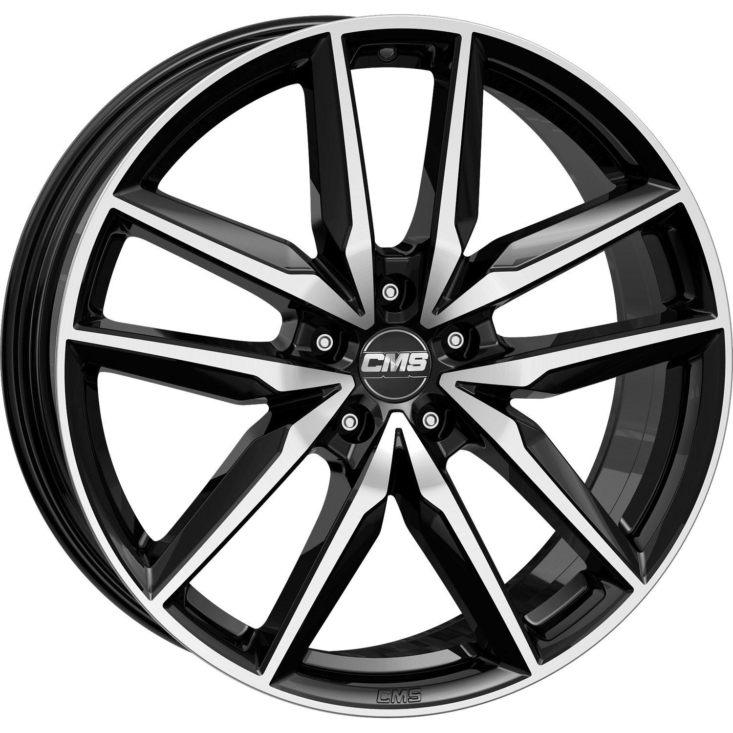 CMS C28-DB ECE diamant schwarz glanz 7.5Jx18 5x112 ET51