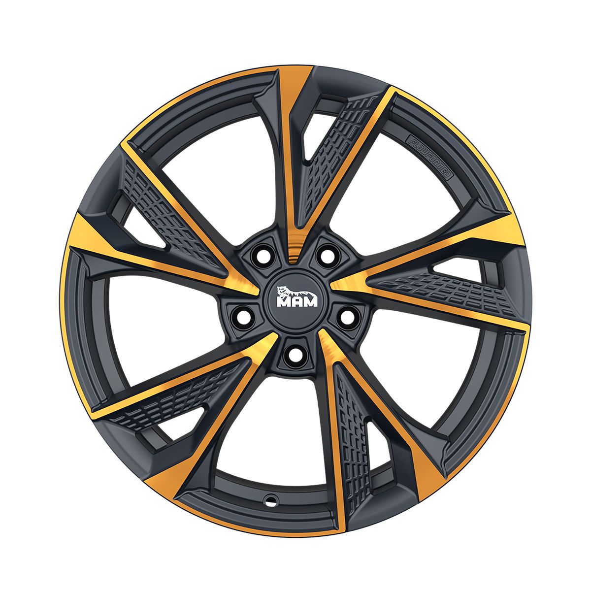 MAM WHEELS MAM RS6 matt black front copper 8.5Jx19 5x112 ET45