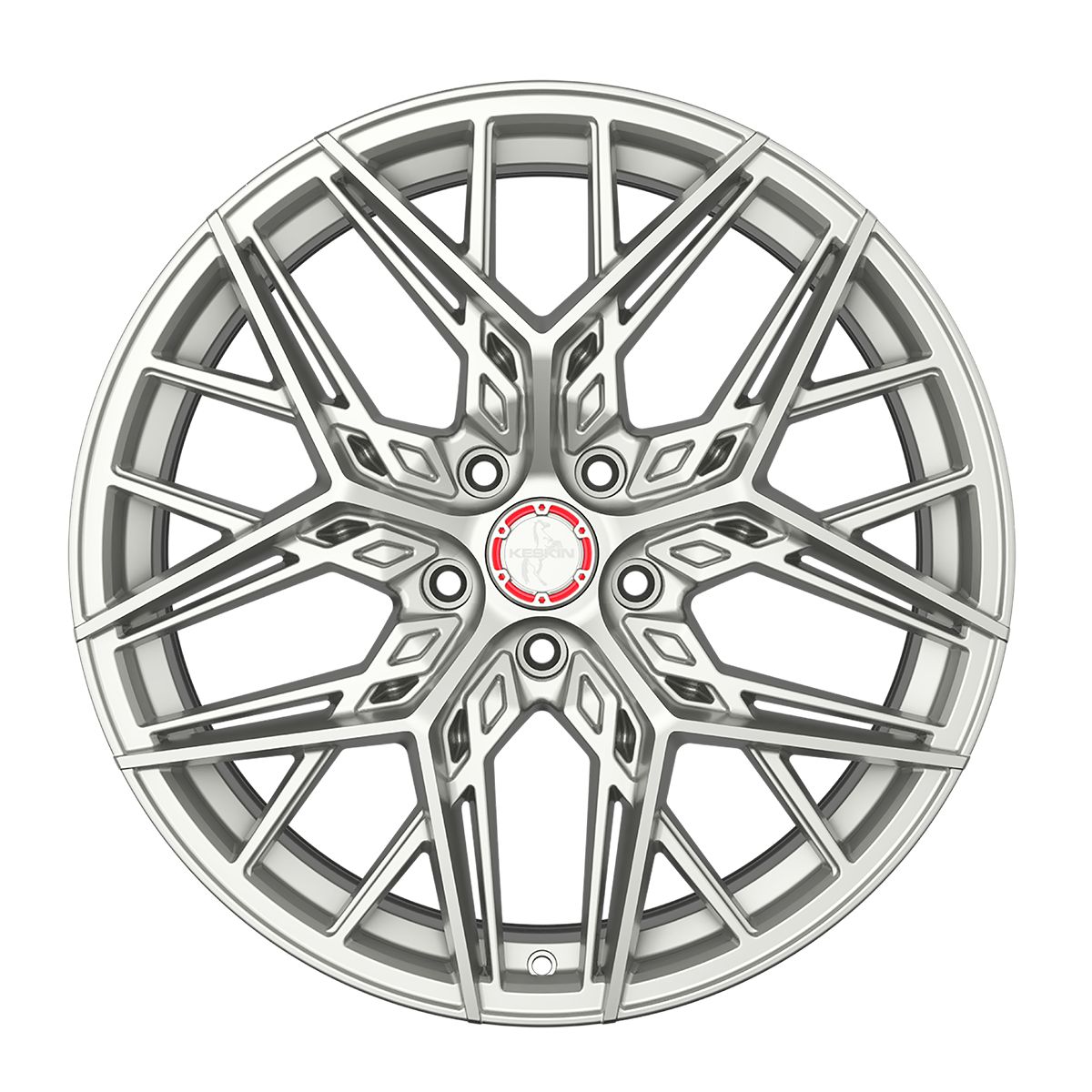 KESKIN WHEELS KT25 PEARL silver painted 8.5Jx20 5x108 ET40