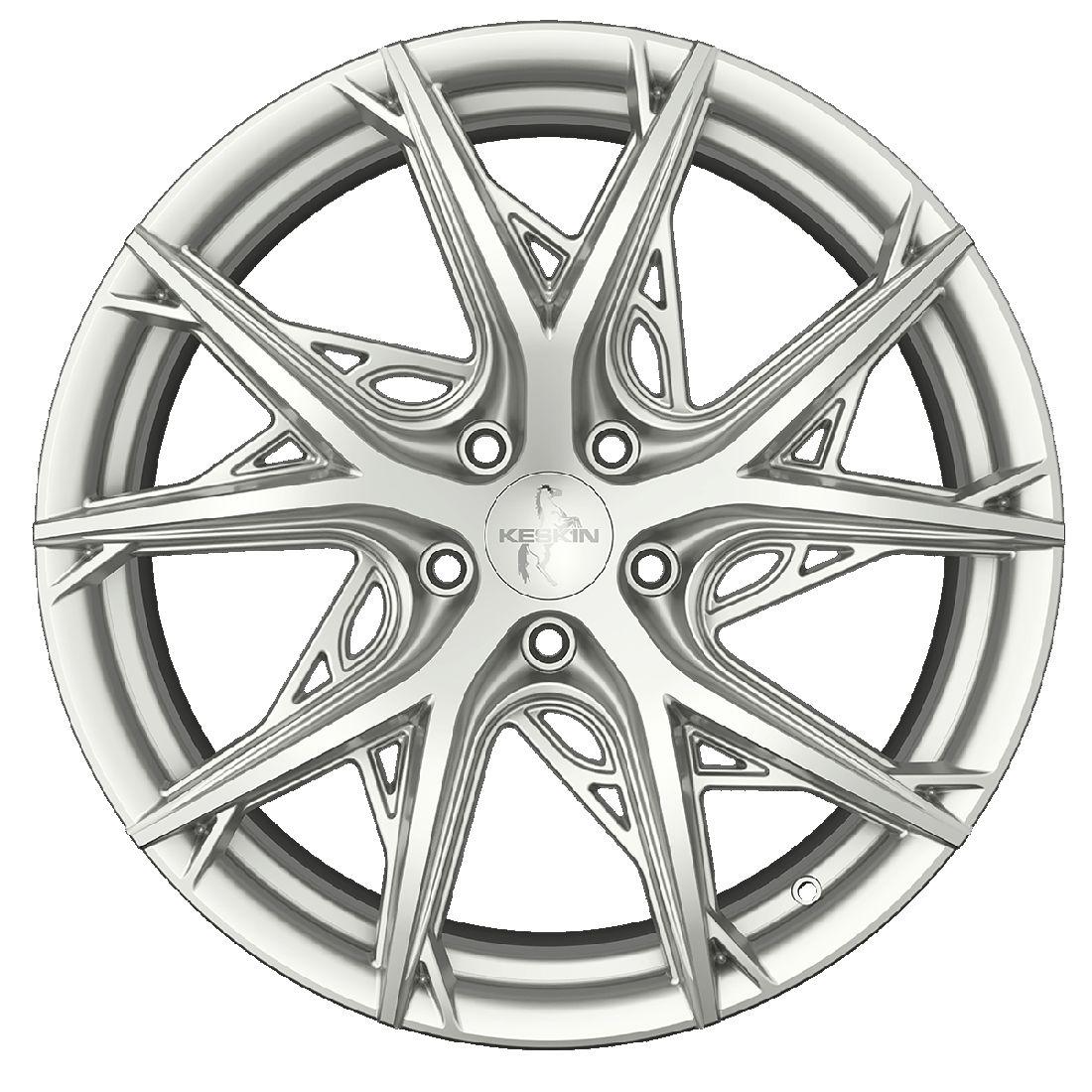 KESKIN WHEELS KT24 THUNDER silver painted 8.5Jx19 5x114.3 ET45