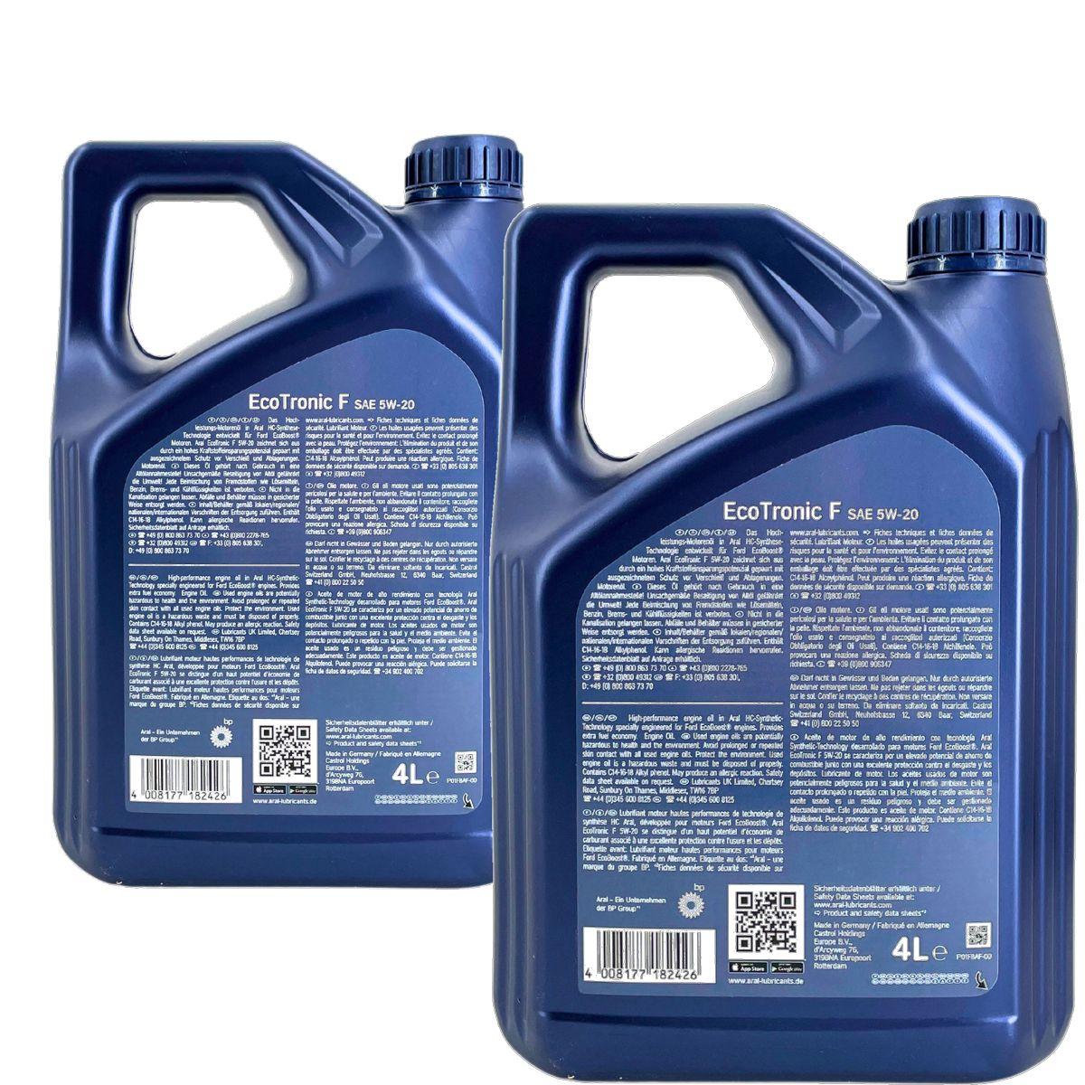 Aral EcoTronic F 5W-20 2x4 Liter