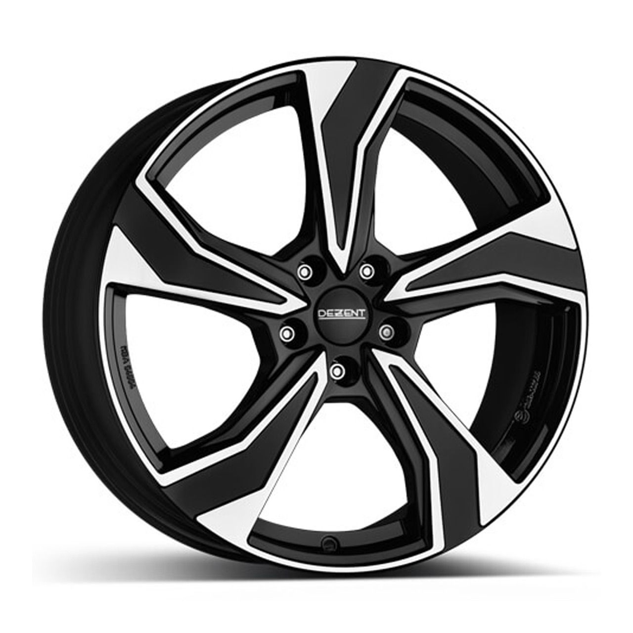 DEZENT DEZENT KB DARK black polished 7.0Jx16 5x114.3 ET40