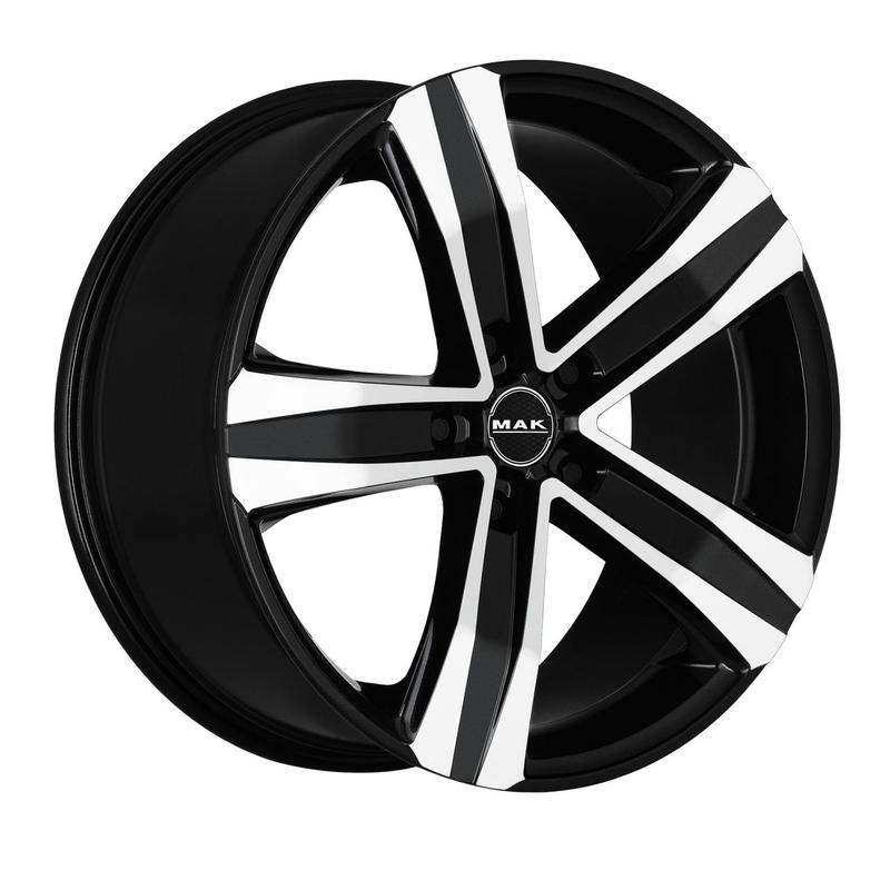 MAK STONE 5 black mirror 7.5Jx18 5x130 ET56