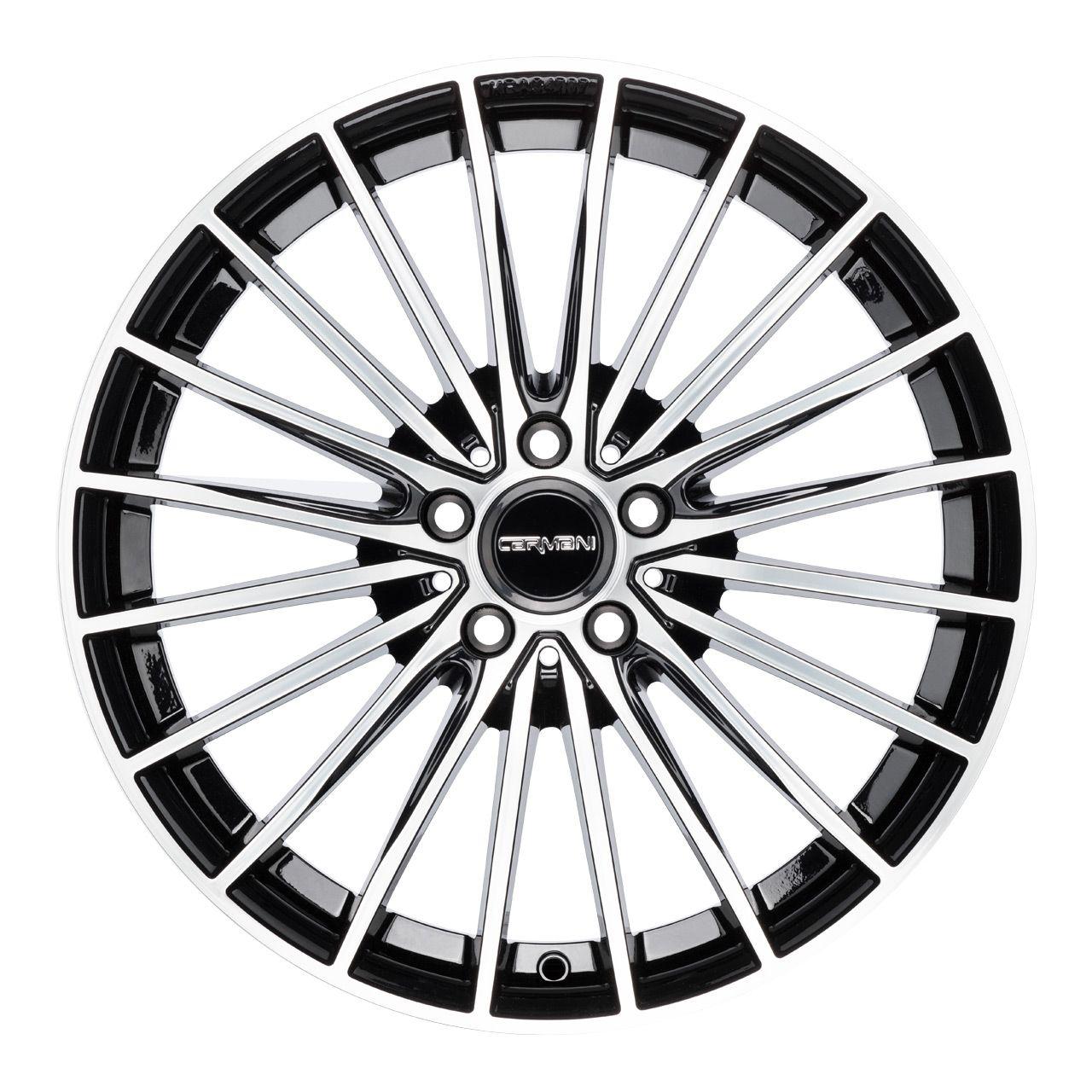 CARMANI 24 KARL black polish 8.0Jx18 5x112 ET43