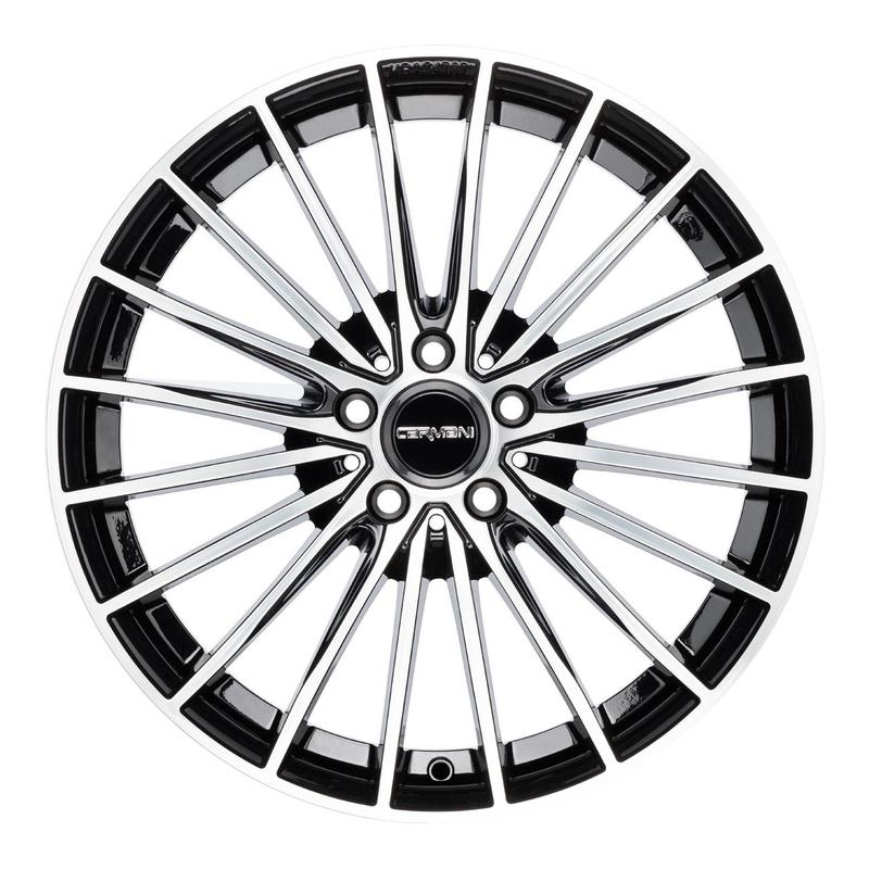 CARMANI 24 KARL black polish 8.0Jx19 5x112 ET38