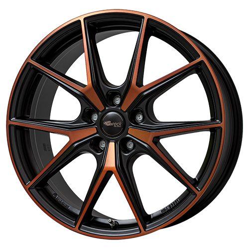 BROCK B40 black orange matt 8.0Jx19 5x112 ET49