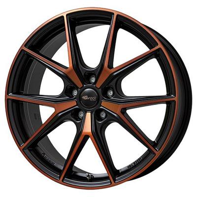 BROCK B40 black orange matt 8.0Jx19 5x112 ET49