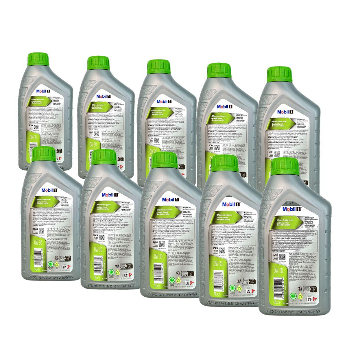 Mobil 1 ESP LV 0W-30 10x1 Liter