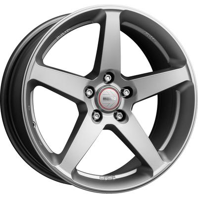 MOMO WHEELS FIVE titan silver matt 8.0Jx18 5x112 ET42
