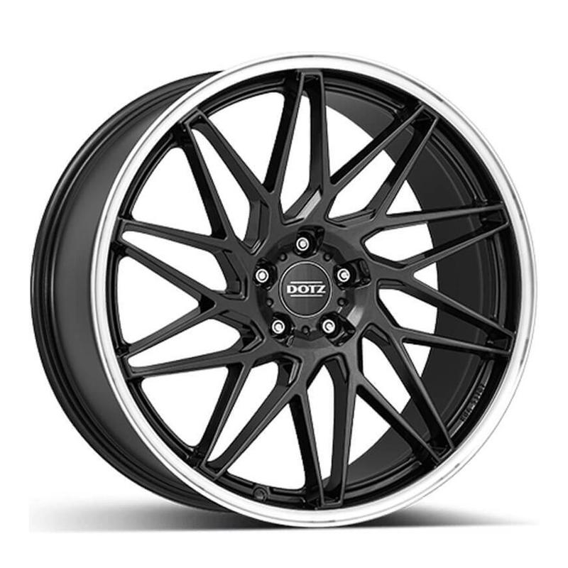 DOTZ TANAKA DARK gunmetal/polished lip 10.0Jx21 5x112 ET40