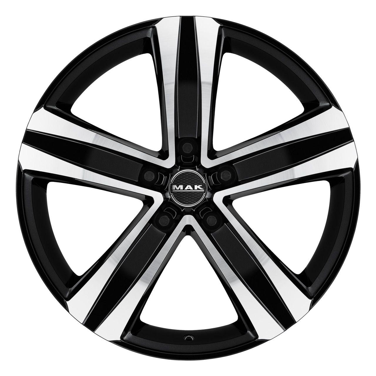 MAK STONE 5 black mirror 6.5Jx16 5x108 ET46