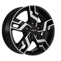 RONAL RONAL R64 jetblack-matt-frontkopiert 6.5Jx16 5x130 ET66