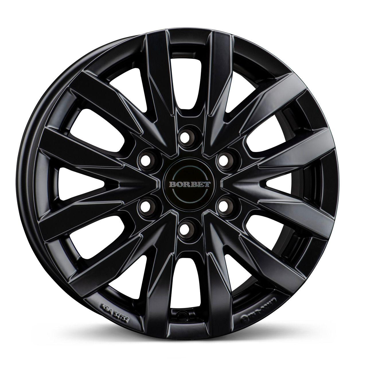 BORBET DESIGN CW6 black matt 7.5Jx18 6x120 ET45