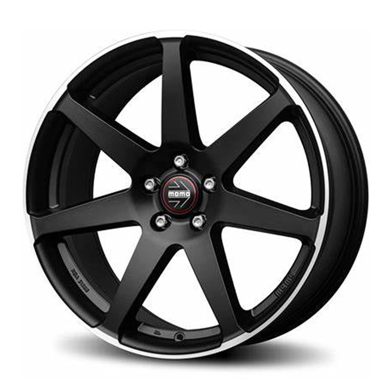 MOMO WHEELS SEVEN black matt polish 8.5Jx19 5x112 ET30