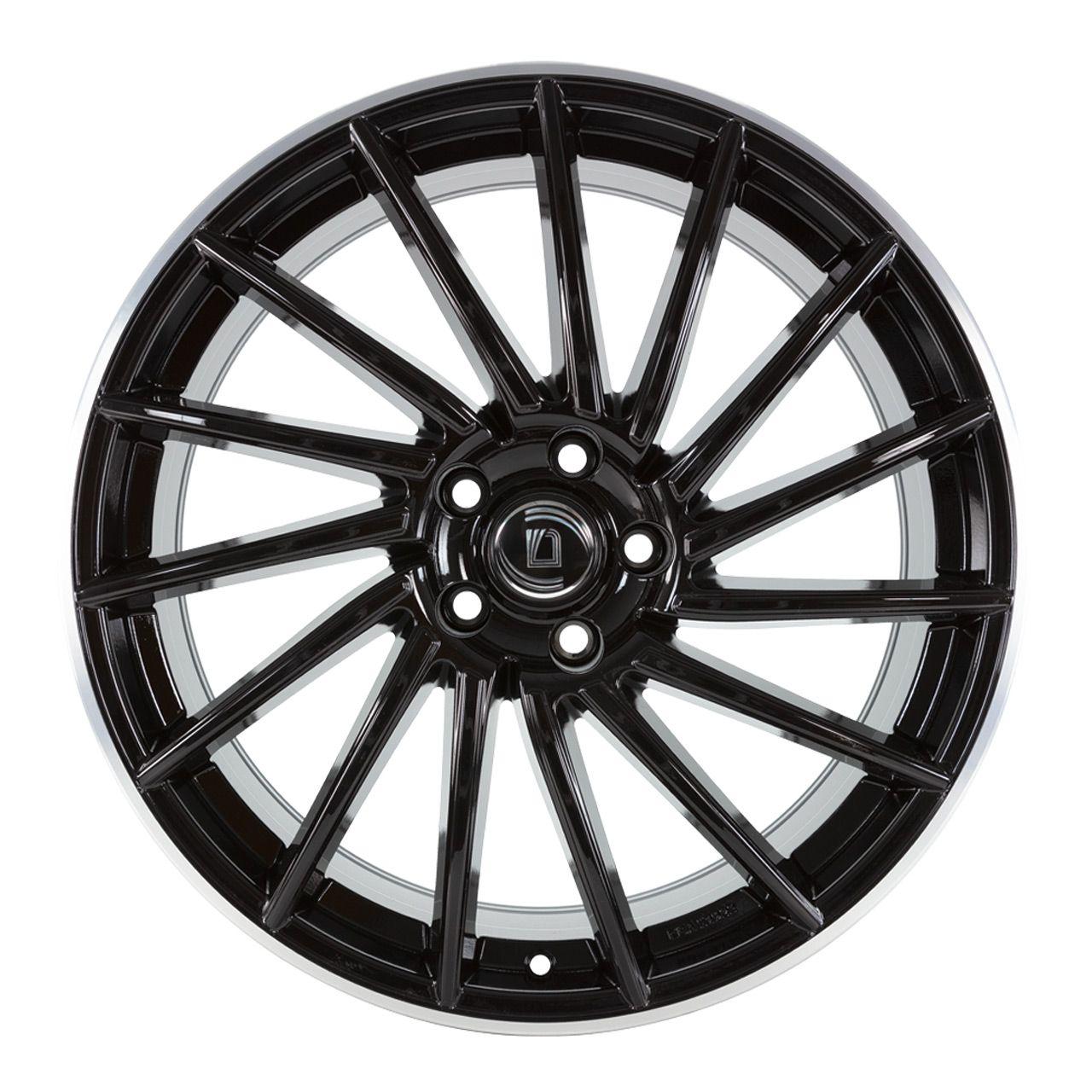 DIEWE BRIOSA neros machined lip 8.0Jx18 5x112 ET43