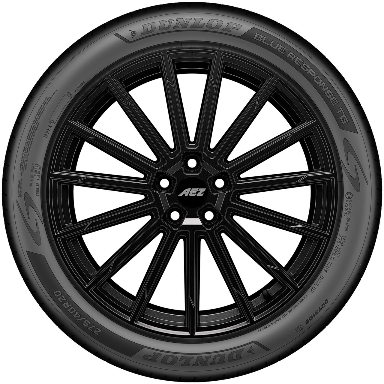 DUNLOP BLUE RESPONSE TG (EVs) 215/50R18 96V (EVs) XL MFS BLK