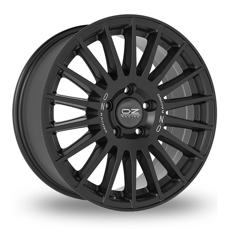 OZ RALLY DESERT matt black 8.0Jx18 5x120 ET55
