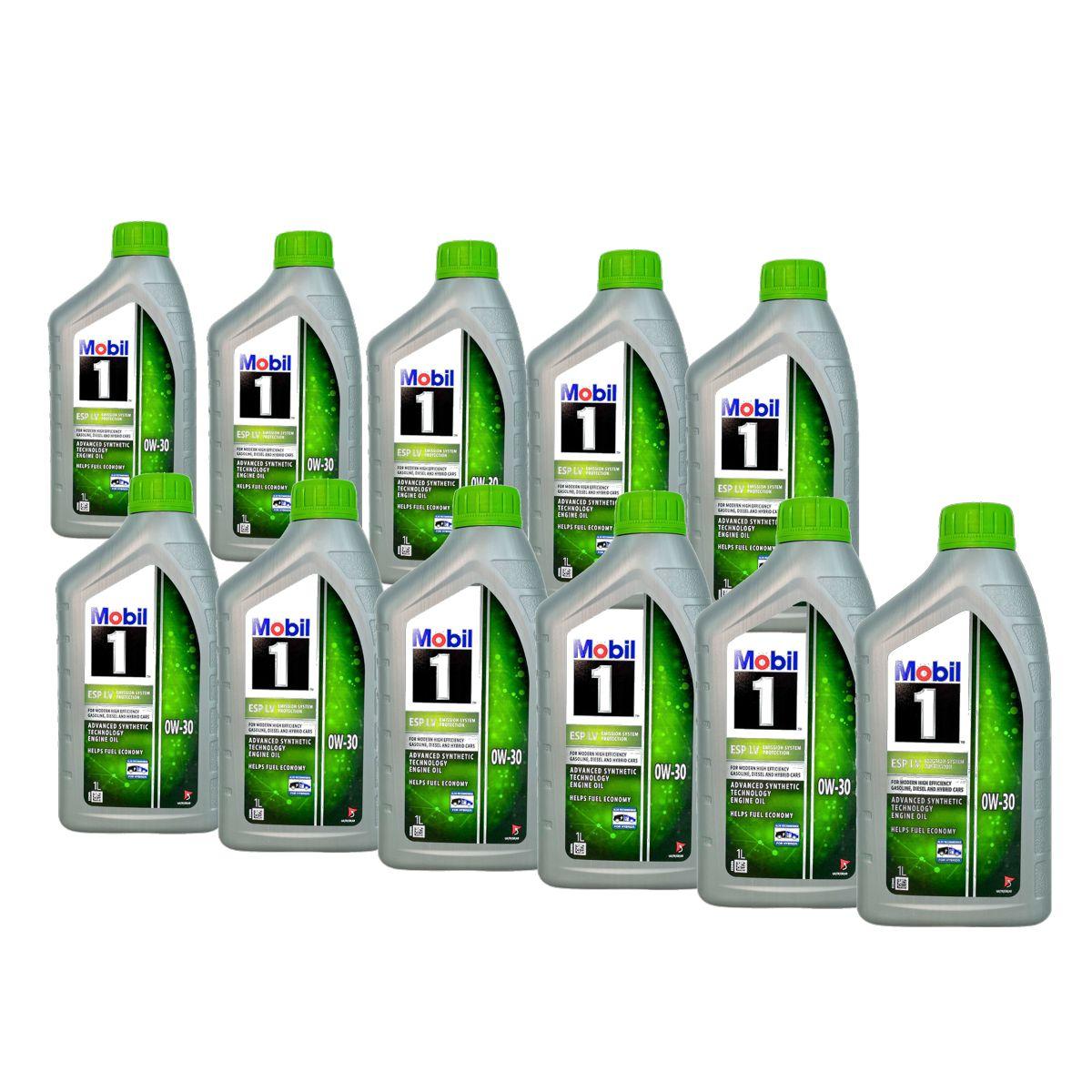 Mobil 1 ESP LV 0W-30 11x1 Liter