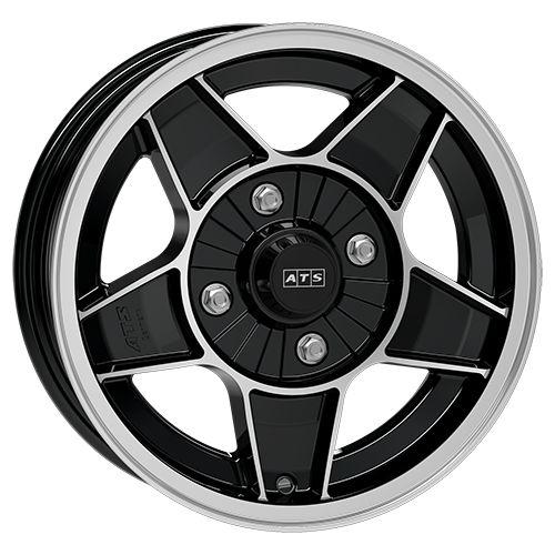 ATS CLASSIC diamantschwarz frontpoliert 7.0Jx13 4x100 ET20