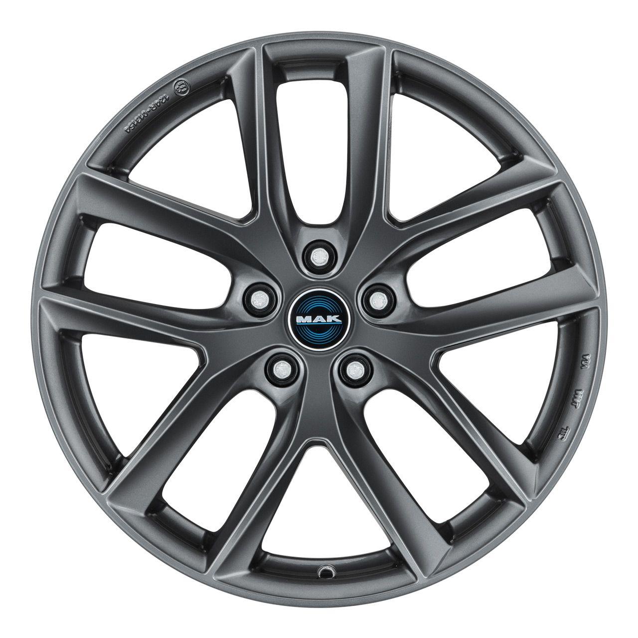 MAK VOLTAGE gloss gun metal 9.5Jx19 5x114 ET45