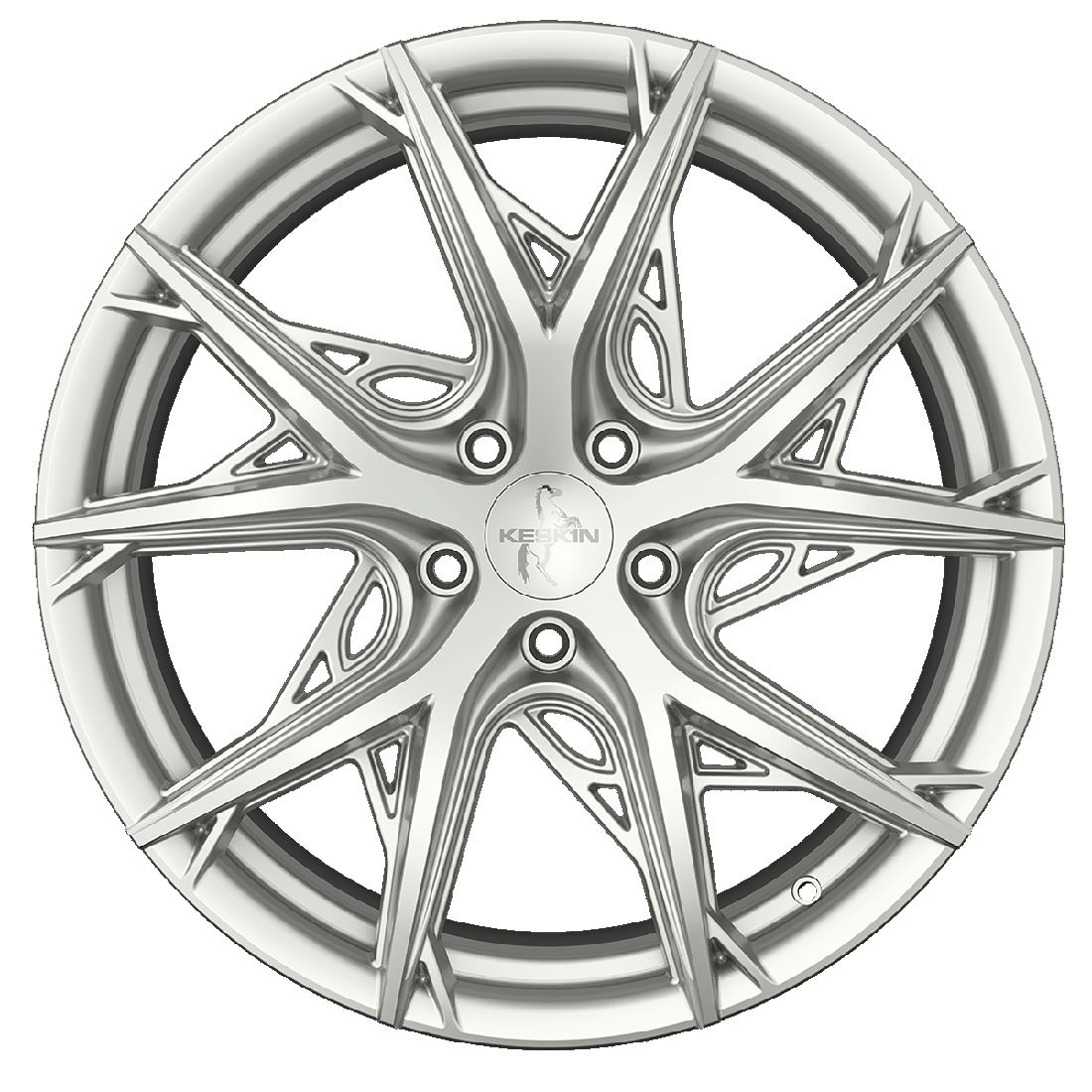 KESKIN WHEELS KT24 THUNDER silver painted 8.5Jx19 5x108 ET40