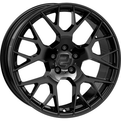 WHEELWORLD-2DRV WH47 black glossy painted 8.0Jx18 5x112 ET35