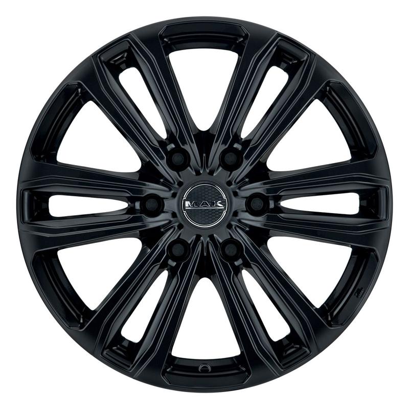 MAK SAFARI 6 gloss black 7.5Jx17 6x114.3 ET45
