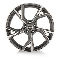 AVUS RACING AF20 matt anthracite polished 9.0Jx20 5x112 ET33