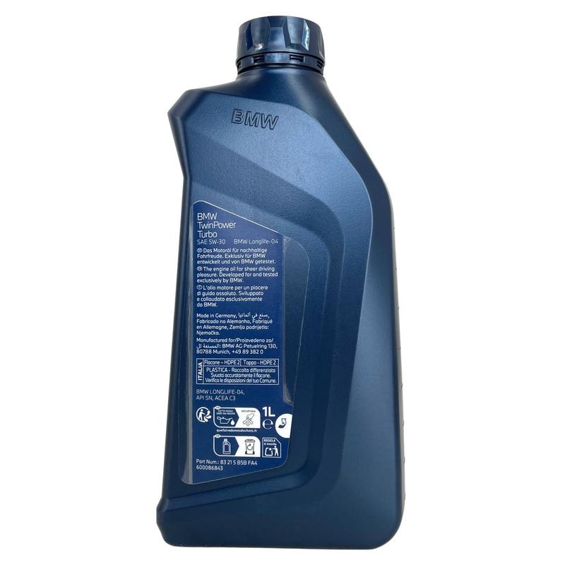 BMW TwinPower Turbo LL-04 5W-30 2x1 Liter