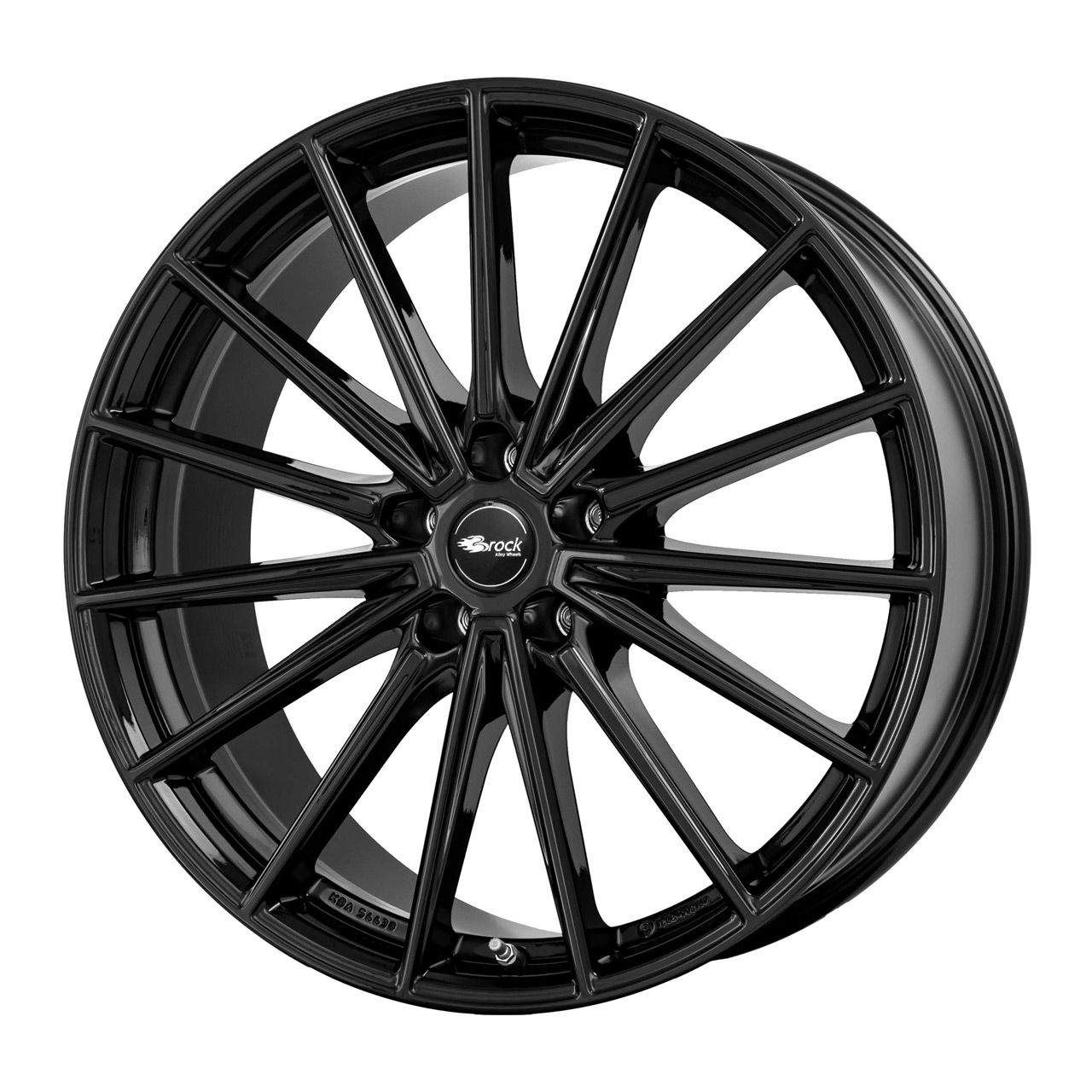 BROCK B43 schwarz glanz (sg) 10.0Jx20 5x114.3 ET45
