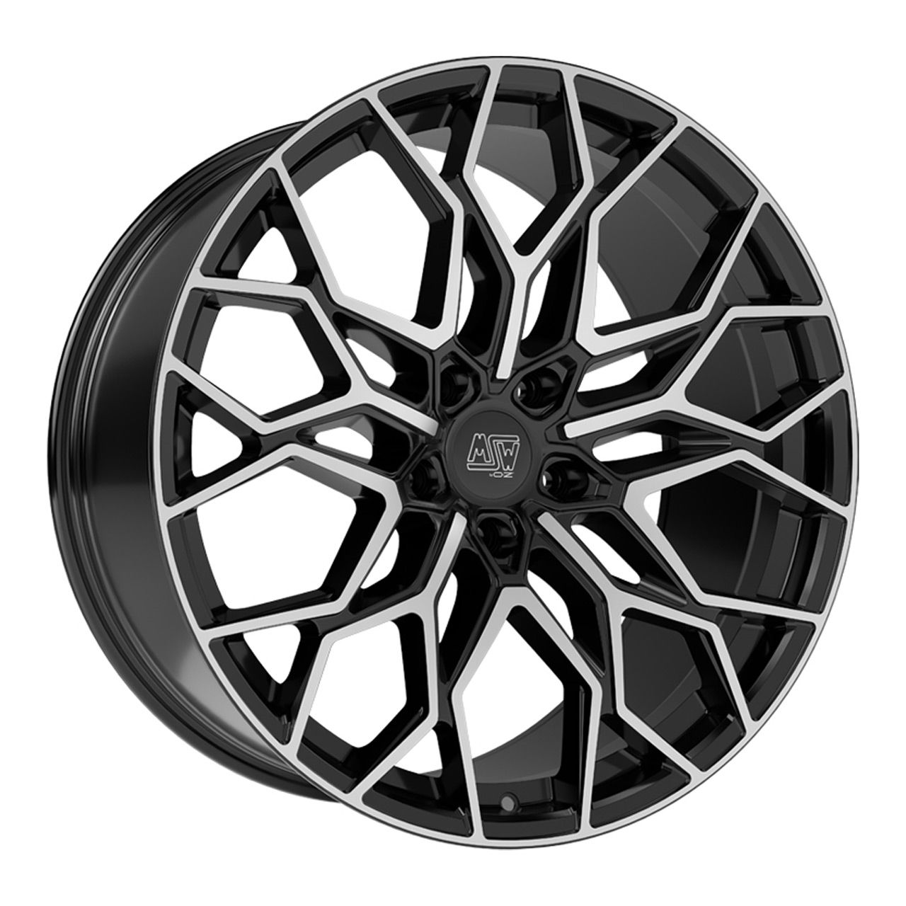 MSW (OZ) MSW 51 gloss black full polished 10.5Jx20 5x132 ET28