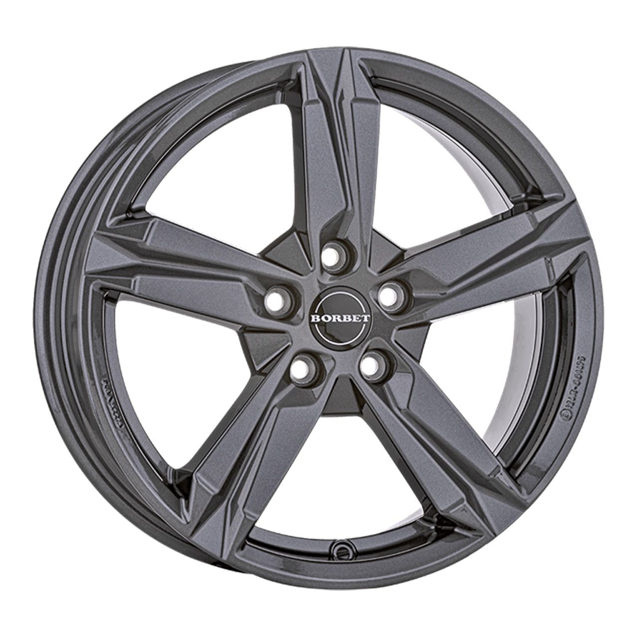 BORBET DESIGN T10 mistral anthracite glossy 6.5Jx16 5x112 ET46