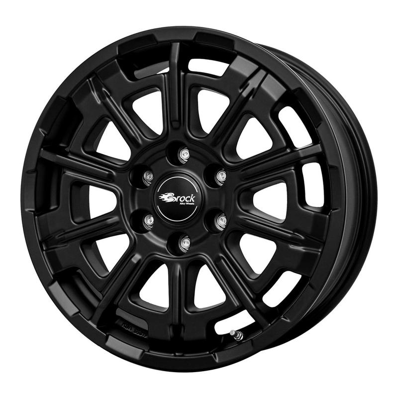 BROCK B45-6L satin black matt (sbm) 8.0Jx20 6x130 ET60