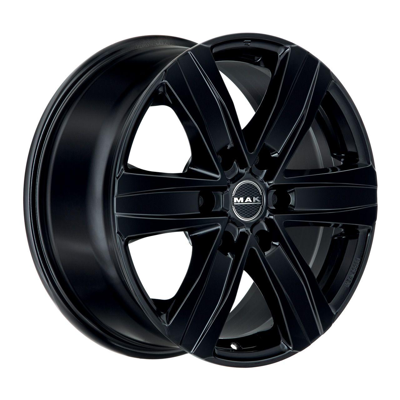 MAK STONE 6 gloss black 8.5Jx20 6x114.3 ET45