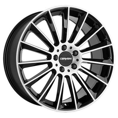 CARMANI CA 17 FRITZ black polish 9.0Jx18 5x112 ET35