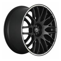 BARRACUDA KARIZZMA mattblack puresports color trim weiss 8.5Jx19 5x112 ET35