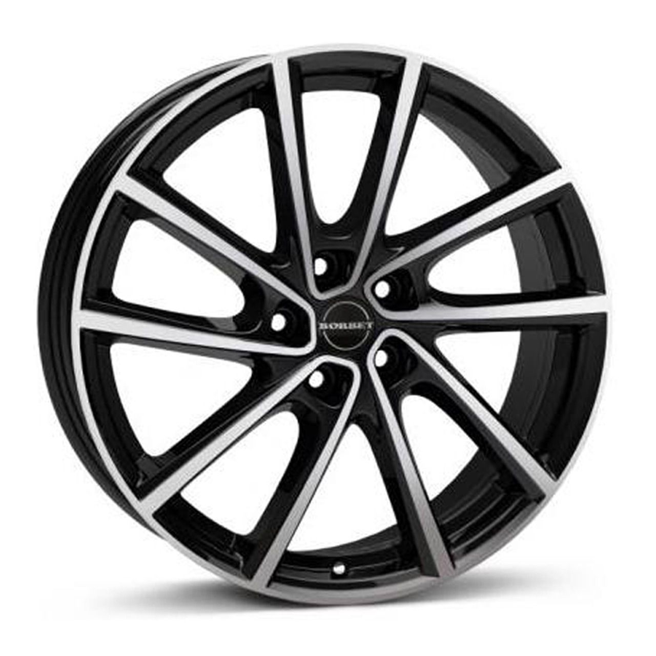 BORBET DESIGN V black glossy 7.0Jx18 5x112 ET45