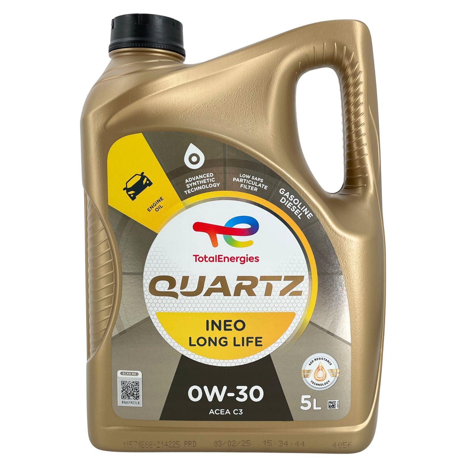 Total Quartz Ineo Long Life 0W-30 5 Liter