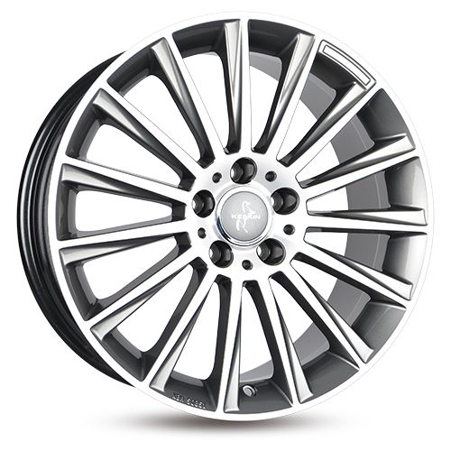 KESKIN WHEELS KT18 TURBO palladium front polished 8.5Jx20 5x120 ET30