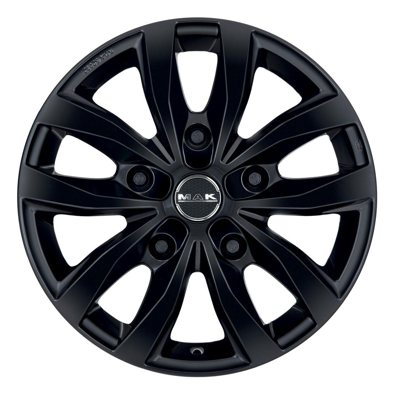 MAK LOAD 5 gloss black 6.5Jx16 5x130 ET50