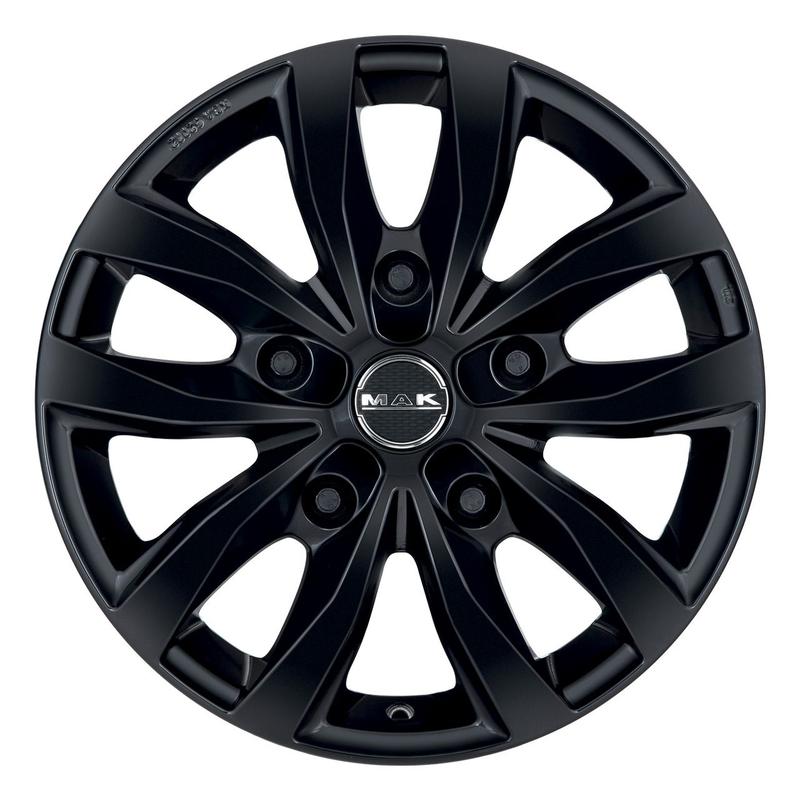 MAK LOAD 5 gloss black 6.5Jx16 5x118 ET47
