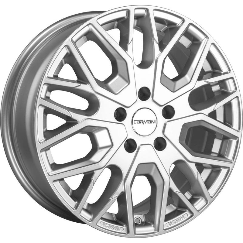 CARMANI 20 Ludwig white silver 8.0Jx18 5x120 ET35