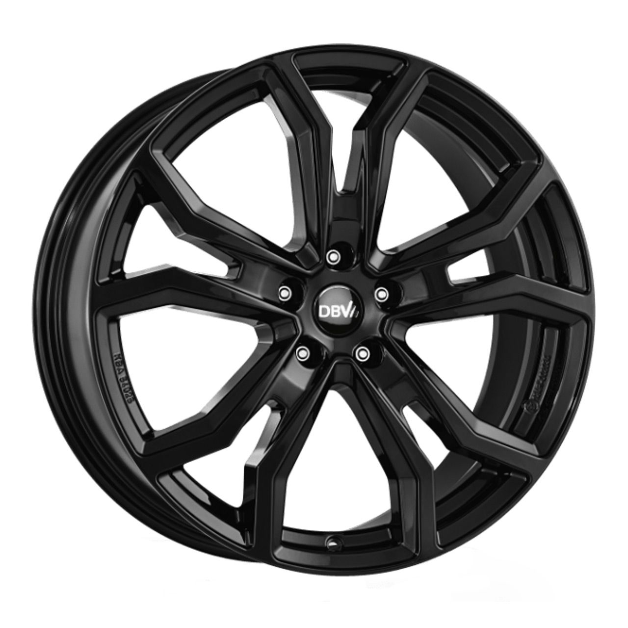DBV MILANO TV black 7.0Jx17 5x112 ET48