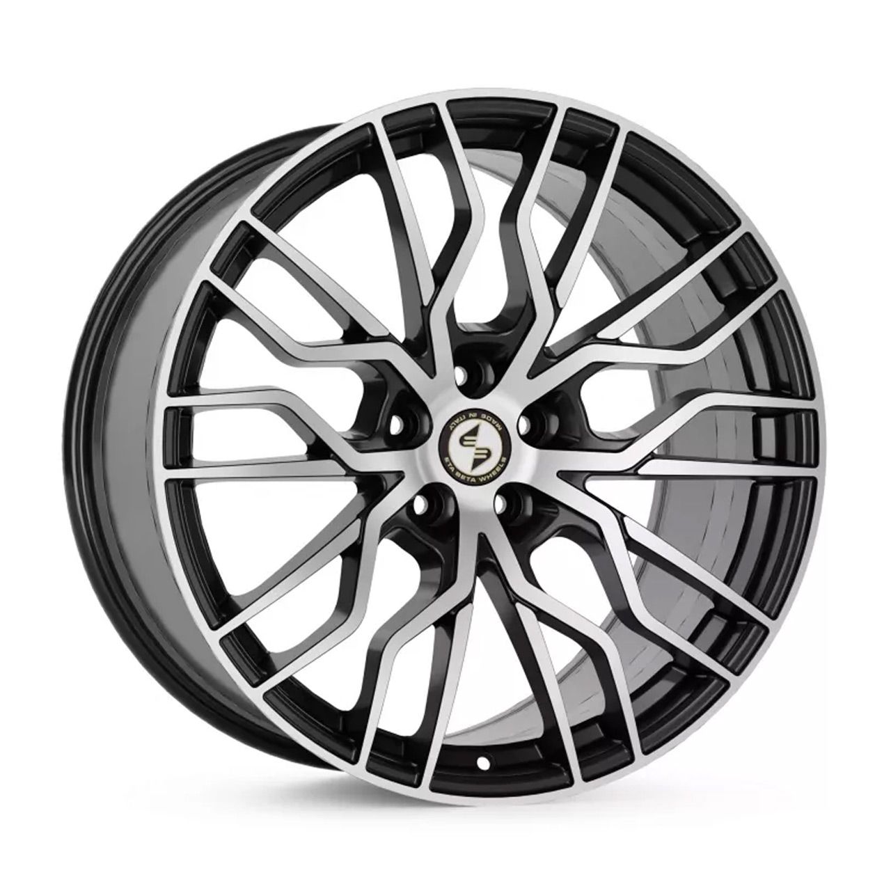 ETABETA MEDUSA-K black shiny full polish 9.5Jx21 5x112 ET33