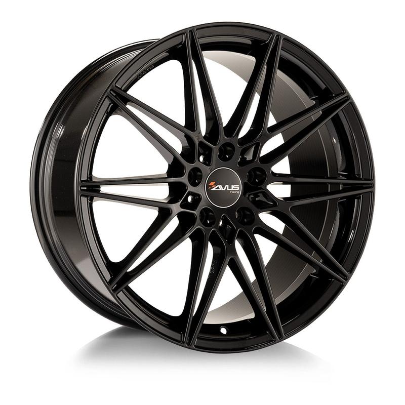 AVUS RACING AC-MB5 black 8.0Jx18 5x112 ET30