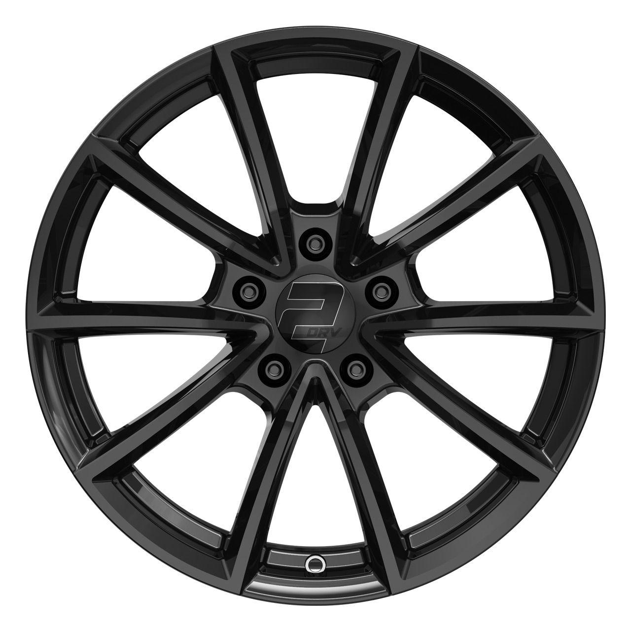 WHEELWORLD-2DRV WH28 schwarz glänzend lackiert 7.5Jx17 5x112 ET45