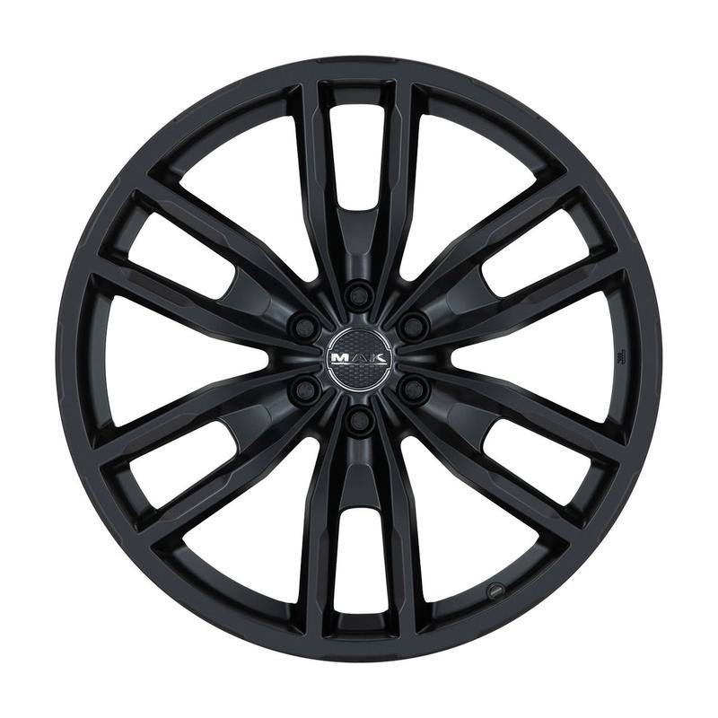 MAK PEAK matt black 8.5Jx18 6x139.7 ET25