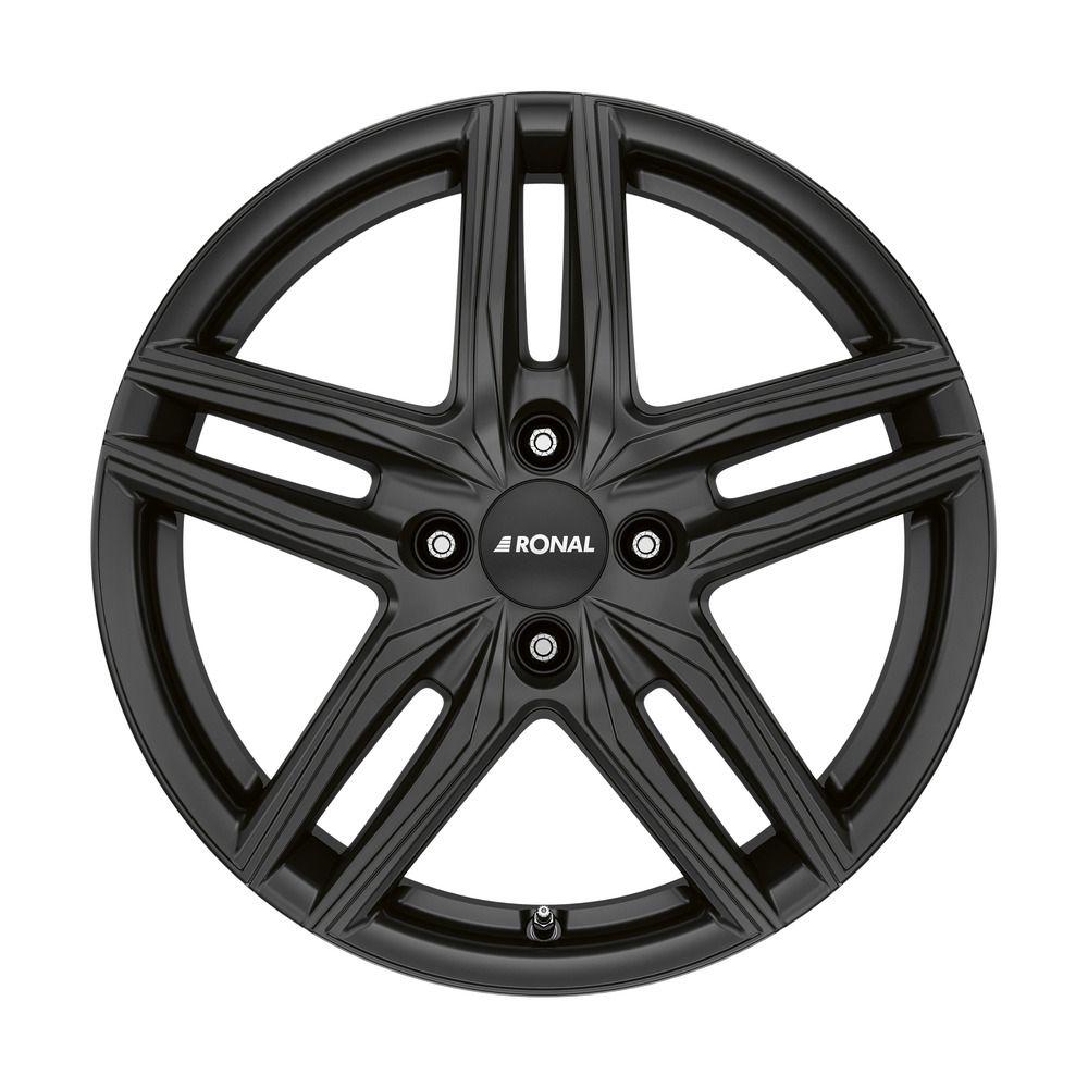 RONAL RONAL R65-4 jetblack-matt 7.0Jx17 4x100 ET45